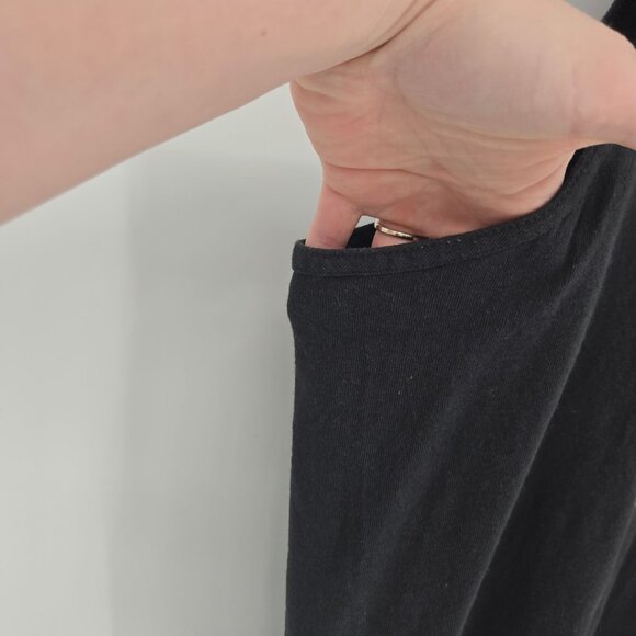 Delta pro weight mens size XL Black sleeveless dad jokes graphic tee humerous - Picture 3 of 8